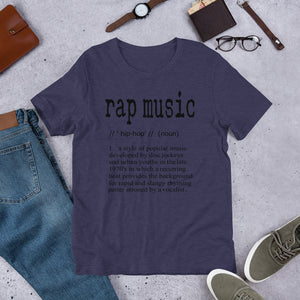 RAP MUSIC DEFINED (Multiple Colours) - TeeHop