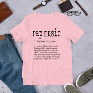 RAP MUSIC DEFINED (Multiple Colours) - TeeHop