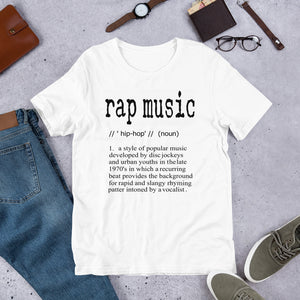 RAP MUSIC DEFINED (Multiple Colours) - TeeHop
