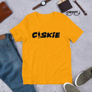 CASKIE CAVEMAN LOGO BLACK